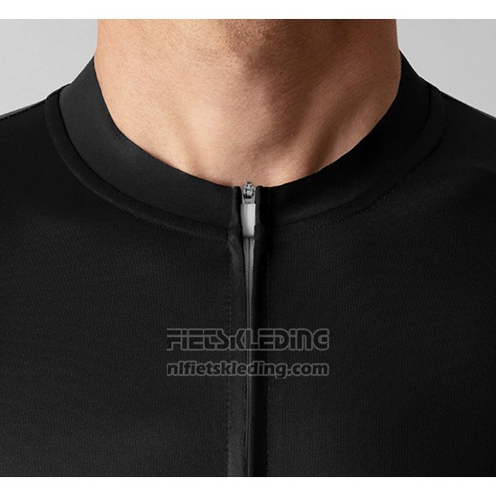 2019 Fietskleding La Passione Zwart Geel Wit Korte Mouwen en Koersbroek
